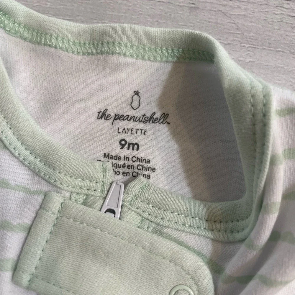 The peanut shell unisex baby‎ layette made with love 9 months NEW